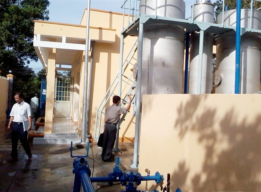 Dự án cung cấp nước sạch cho 8 xã của huyện Hoằng Hóa, tỉnh Thanh Hóa