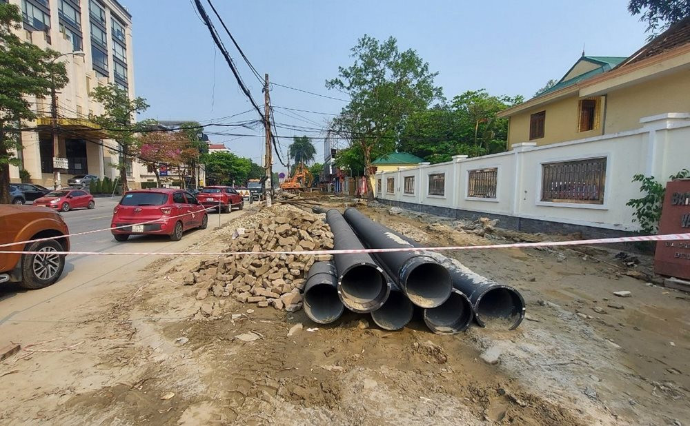 Xây dựng hệ thống cống chung trong nội thành và tuyến cống - Dự án phát triển kinh tế xã hội tổng hợp thành phố Thanh Hóa.