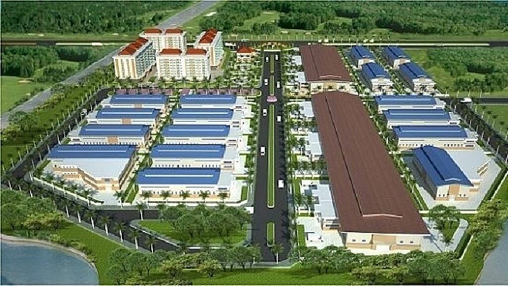 Dự án Khu dân cư và dịch vụ thương mại Khu công nghiệp Thanh Bình
