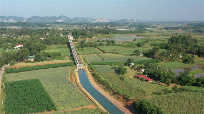 Development of irrigation system North of Chu River - South of Ma River, under Cua Dat Reservoir Project, Thanh Hoa province