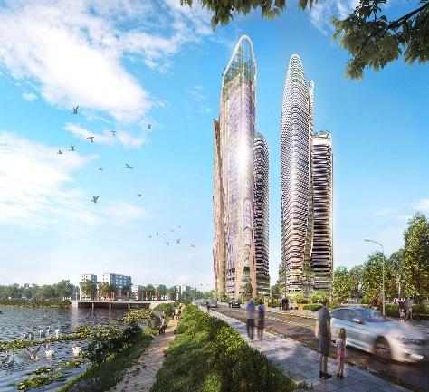 Complex of commercial and entertainment centers 5-star hotels, and offices for rent - Haiphong