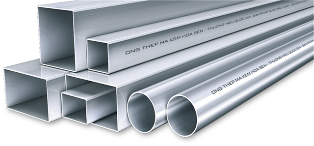 Thép hộp, Thép Ống mạ kẽm